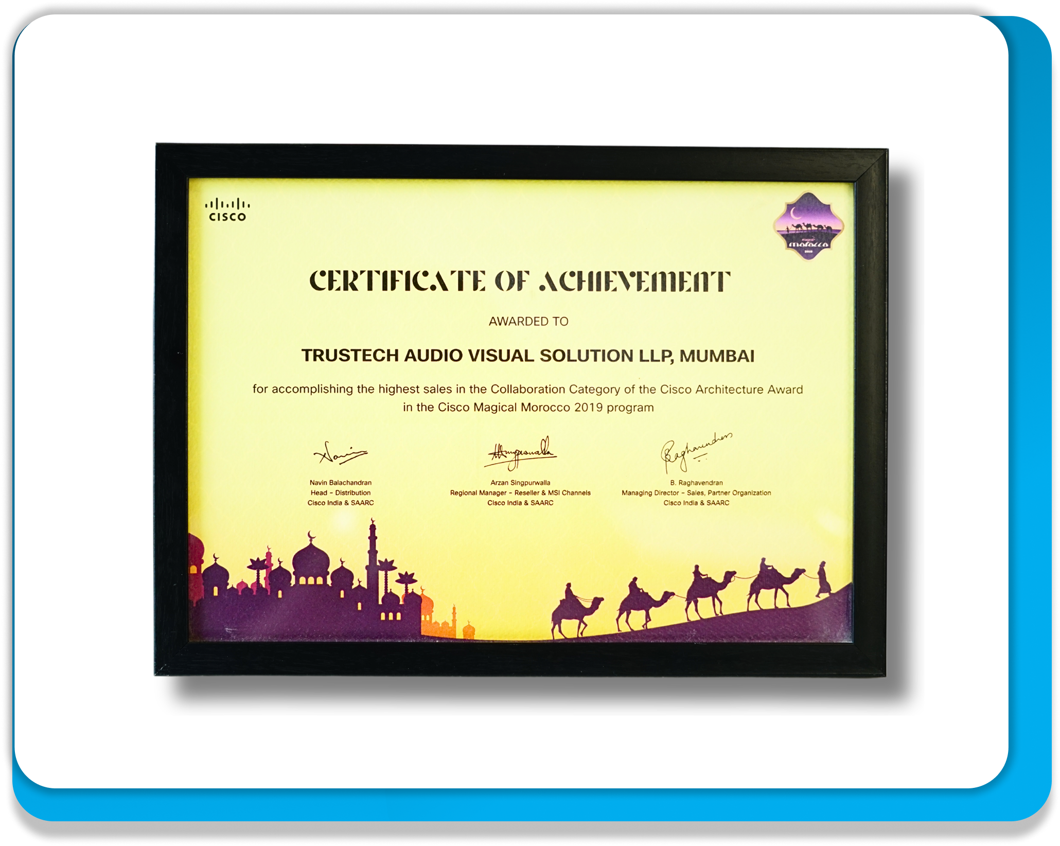 Highest Sales - Cisco Magical Morocco