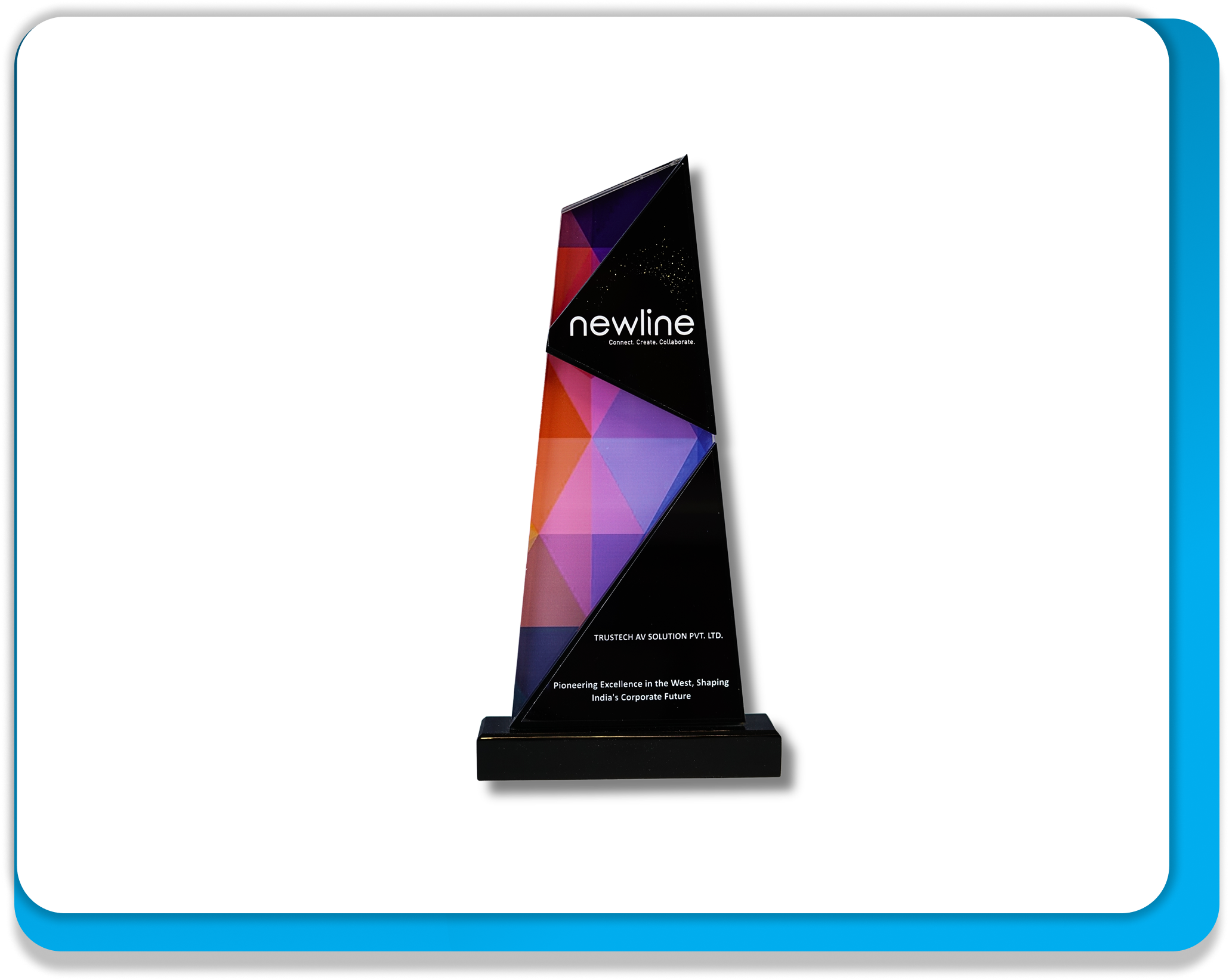 Excellence award in the AV sector(West), Newline