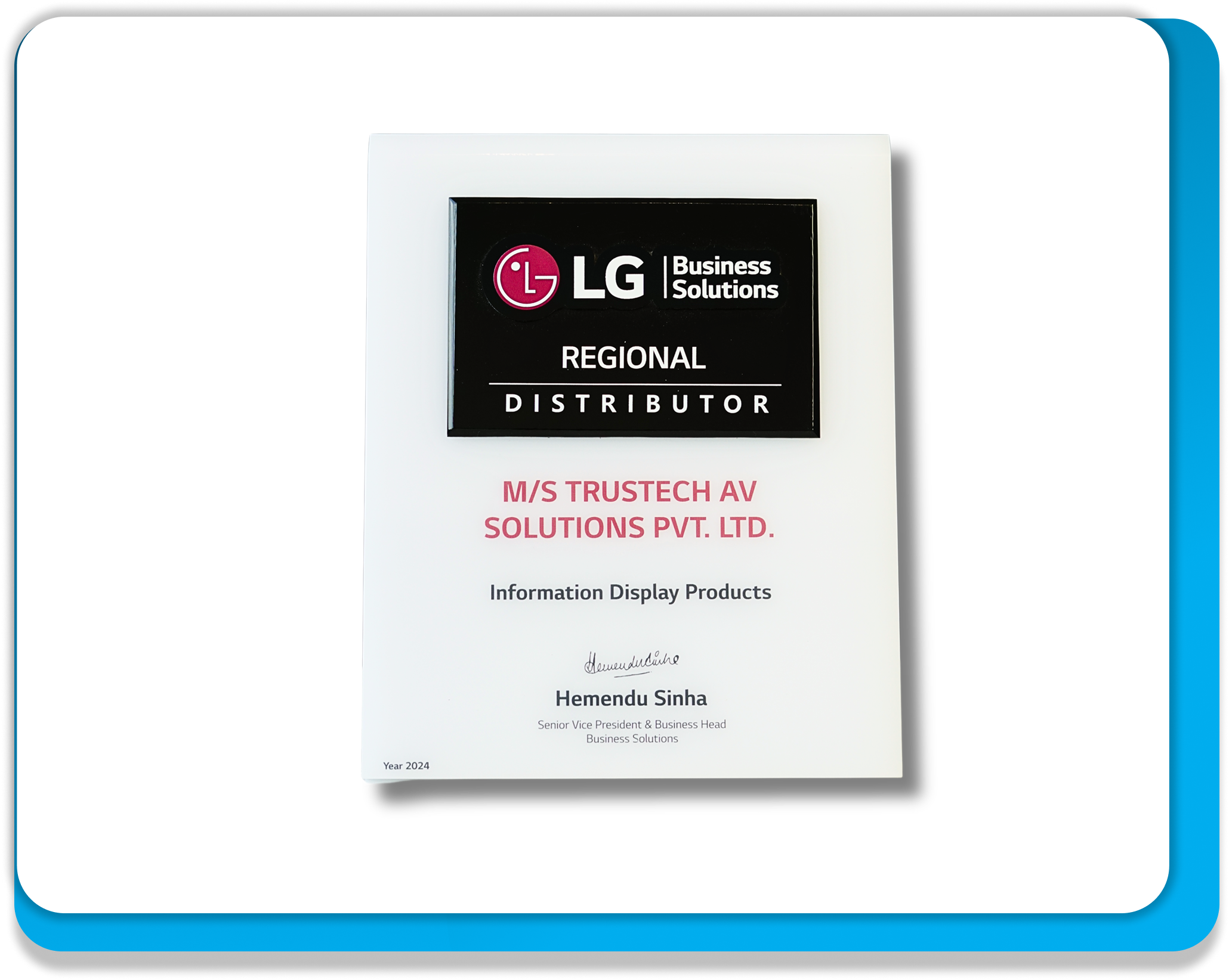 Regional Distributor, LG